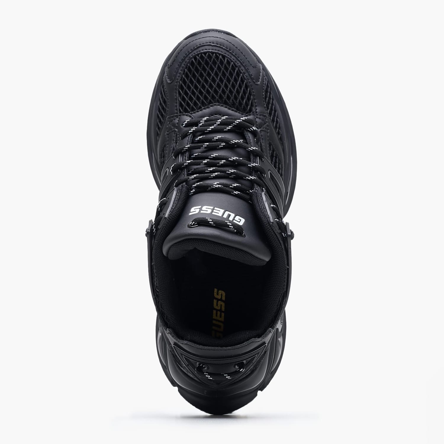 Women Casual Shoes Belluna Black ECOleather-Fabric Guess Women Casual Shoes Belluna Black ECOleather-Fabric Guess