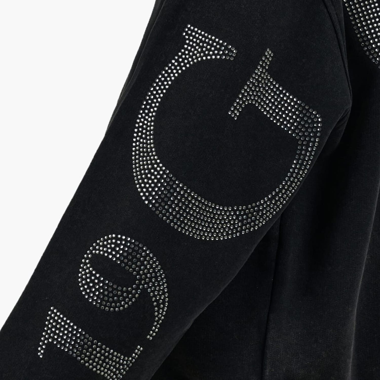 Women's Footers Big.Sweatshirt Black Cotton Guess Women's Footers Big.Sweatshirt Black Cotton Guess
