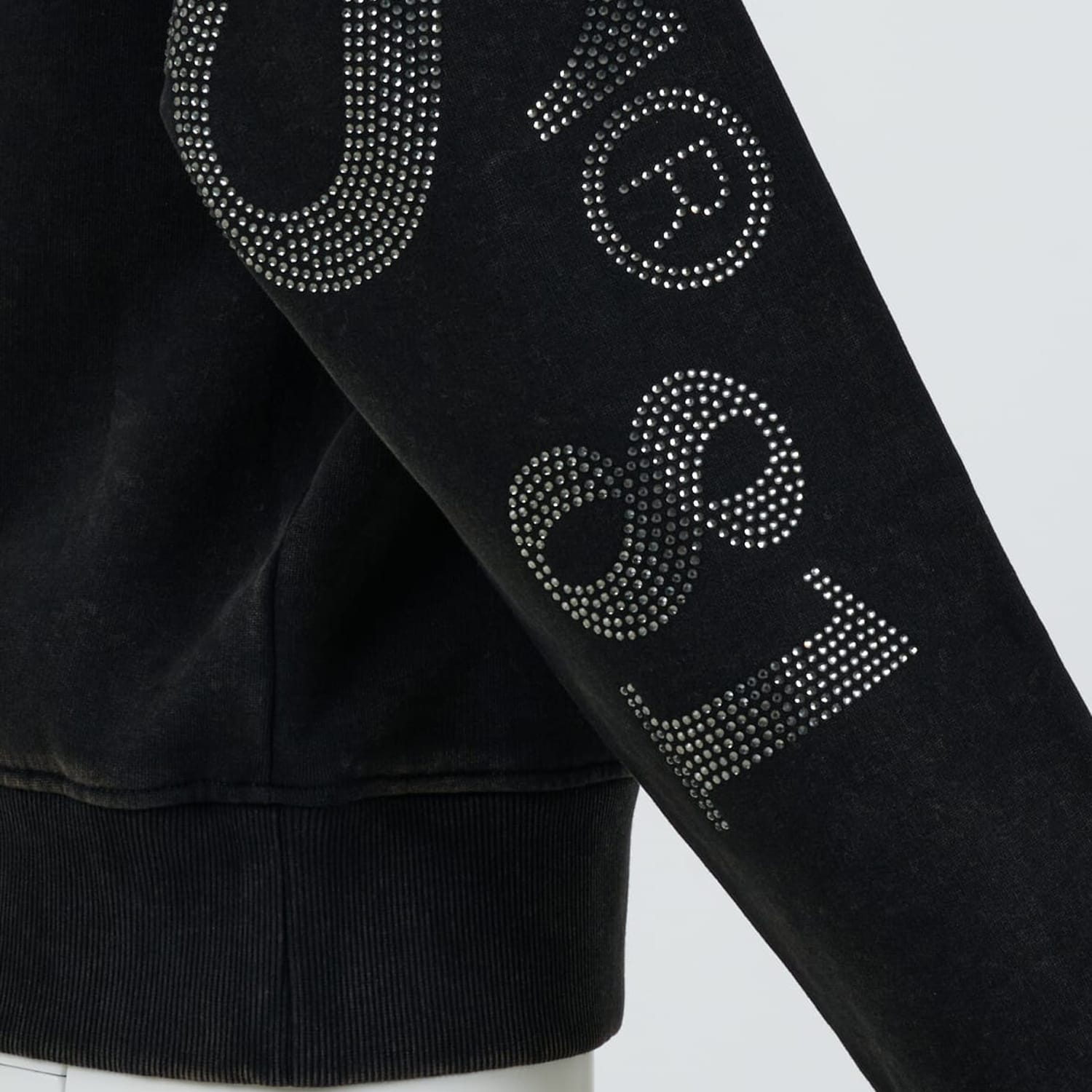 Women's Footers Big.Sweatshirt Black Cotton Guess Women's Footers Big.Sweatshirt Black Cotton Guess
