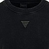 Women's Footers Big.Sweatshirt Black Cotton Guess Women's Footers Big.Sweatshirt Black Cotton Guess