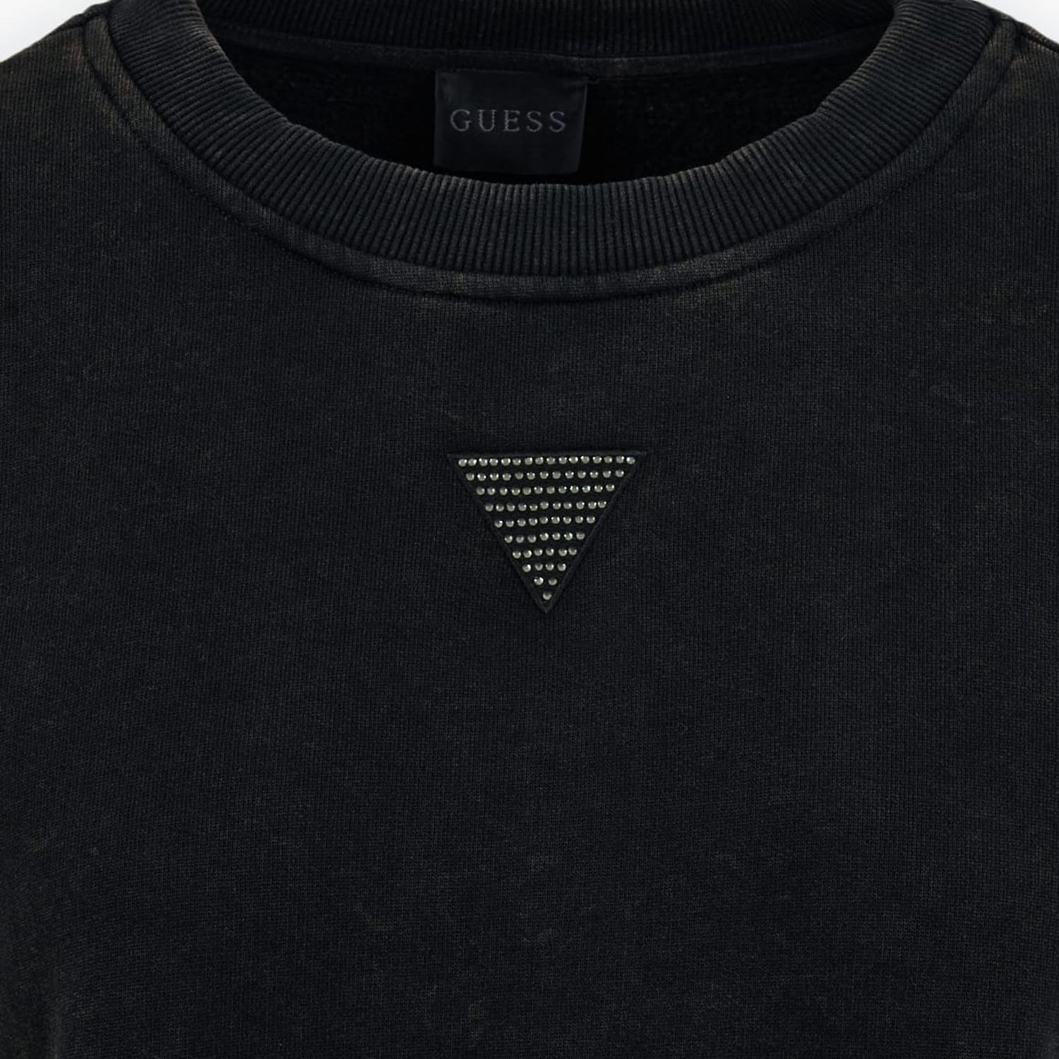 Women's Footers Big.Sweatshirt Black Cotton Guess Women's Footers Big.Sweatshirt Black Cotton Guess