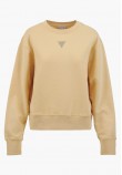 Γυνακεία Φούτερ Big.Sweatshirt Κίτρινο Βαμβάκι Guess