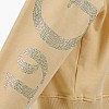 Women's Footers Big.Sweatshirt Yellow Cotton Guess