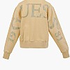 Women's Footers Big.Sweatshirt Yellow Cotton Guess