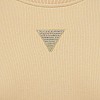 Women's Footers Big.Sweatshirt Yellow Cotton Guess
