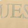 Women's Footers Big.Sweatshirt Yellow Cotton Guess