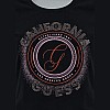 Γυναικείες Μπλούζες - Τοπ Cn.Lg.Tee Μαύρο Βαμβάκι Guess Γυναικείες Μπλούζες - Τοπ Cn.Lg.Tee Μαύρο Βαμβάκι Guess