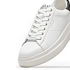 Ανδρικά Παπούτσια Casual Elba.B Άσπρο Δέρμα Guess Ανδρικά Παπούτσια Casual Elba.B Άσπρο Δέρμα Guess