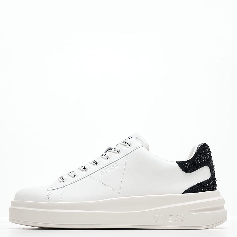 Γυναικεία Παπούτσια Casual Elbina.Wb Άσπρο Δέρμα Guess
