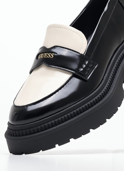 Γυναικεία Μοκασίνια 24313 Μαύρο ECOleather Tamaris