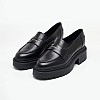 Γυναικεία Μοκασίνια Finda Μαύρο Δέρμα Guess Γυναικεία Μοκασίνια Finda Μαύρο Δέρμα Guess