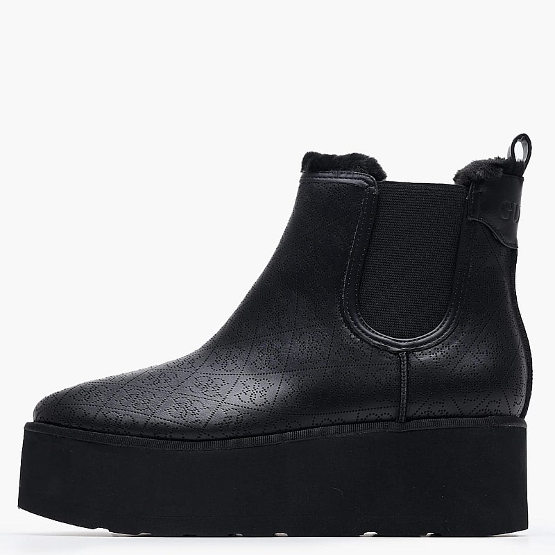 Women Boots Jilaine Black ECOleather Guess