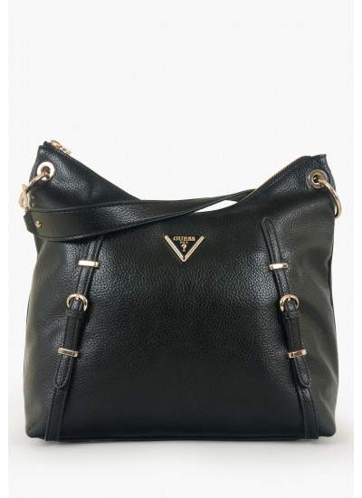 Γυναικείες Τσάντες Levia.Hb Μαύρο ECOleather Guess