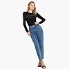 Women T-Shirts - Tops Ls.Alexandra Black Viscose Guess