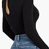 Women T-Shirts - Tops Ls.Alexandra Black Viscose Guess