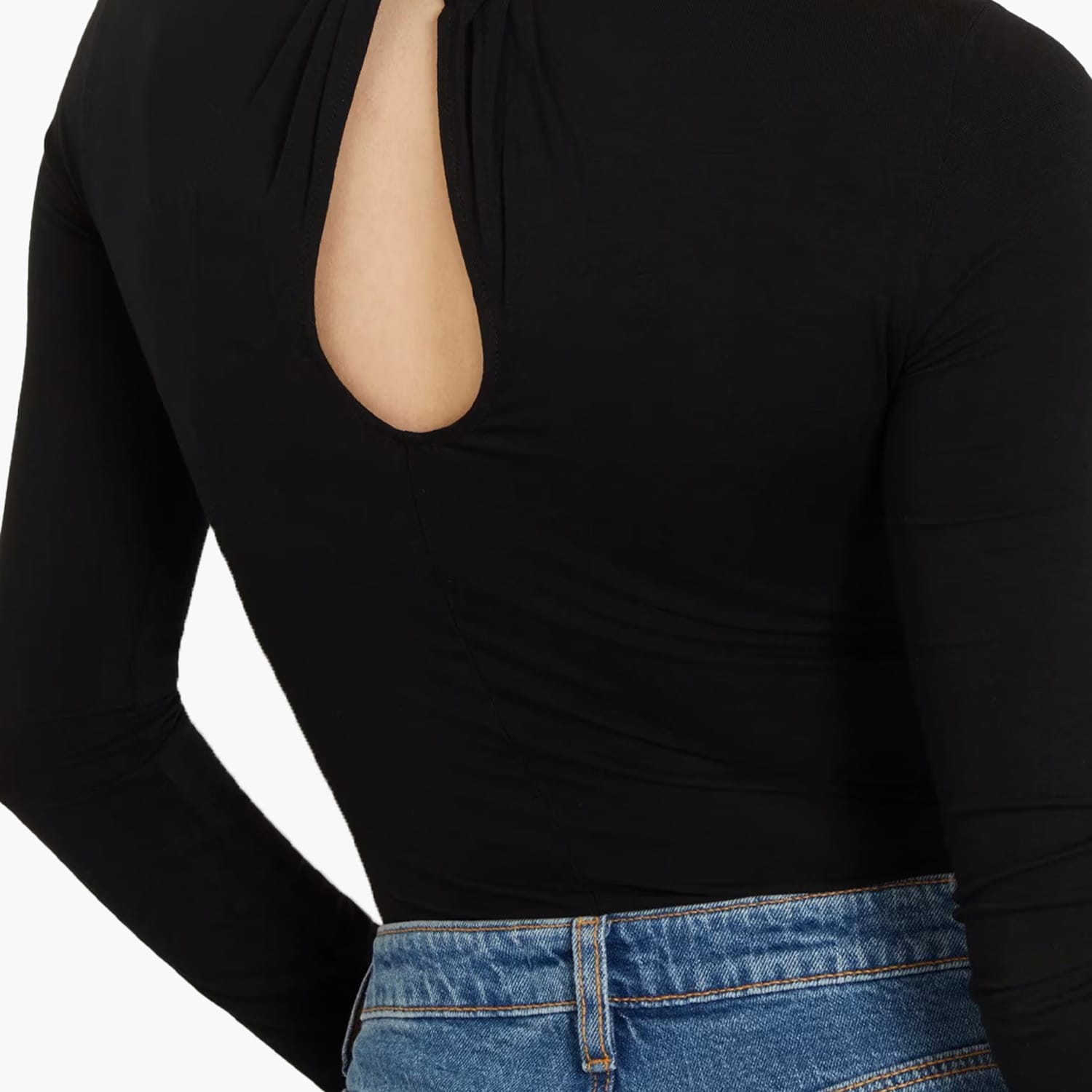 Women T-Shirts - Tops Ls.Alexandra Black Viscose Guess