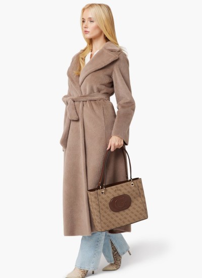 Γυναικεία Πορτοφόλια Emilee.Zip Μαύρο ECOleather Guess