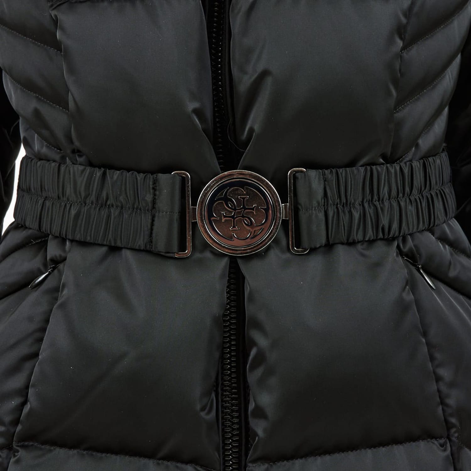 Women Coats - Jackets New.Olga Black Polyester Guess Women Coats - Jackets New.Olga Black Polyester Guess