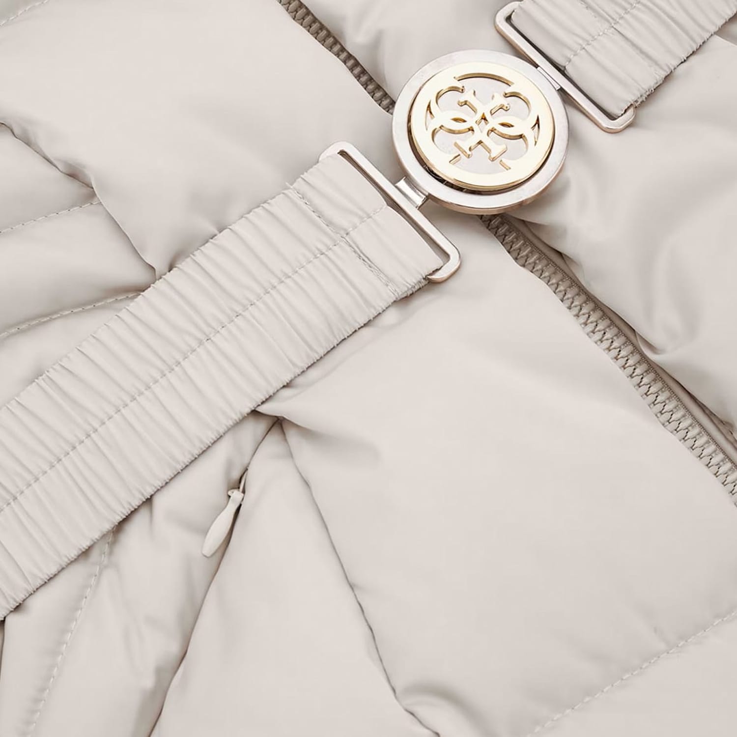 Women Coats - Jackets New.Olga Beige Polyester Guess Women Coats - Jackets New.Olga Beige Polyester Guess