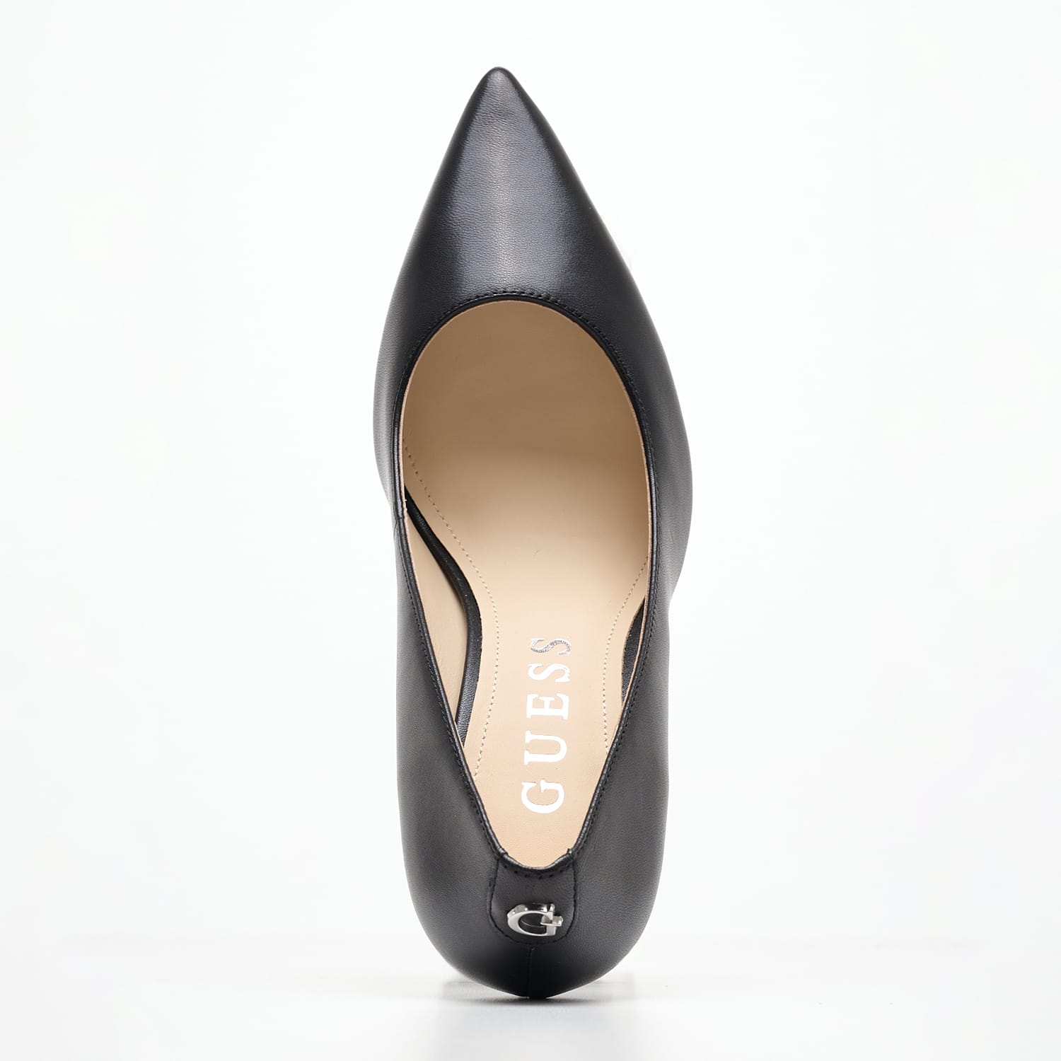 Γυναικείες Γόβες & Peeptoes Ψηλές Rica7 Μαύρο Δέρμα Guess Γυναικείες Γόβες & Peeptoes Ψηλές Rica7 Μαύρο Δέρμα Guess