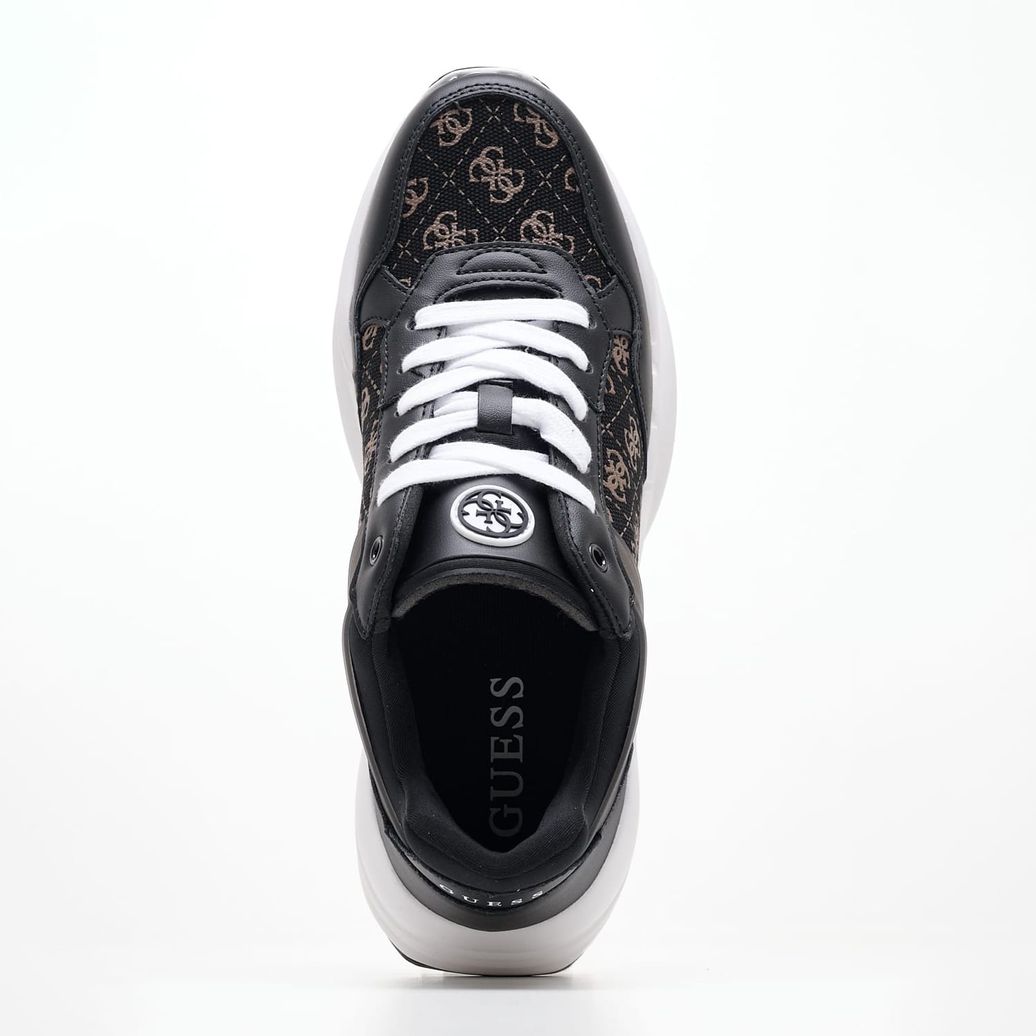 Γυναικεία Παπούτσια Casual Samra2 Μαύρο Ύφασμα Guess Γυναικεία Παπούτσια Casual Samra2 Μαύρο Ύφασμα Guess
