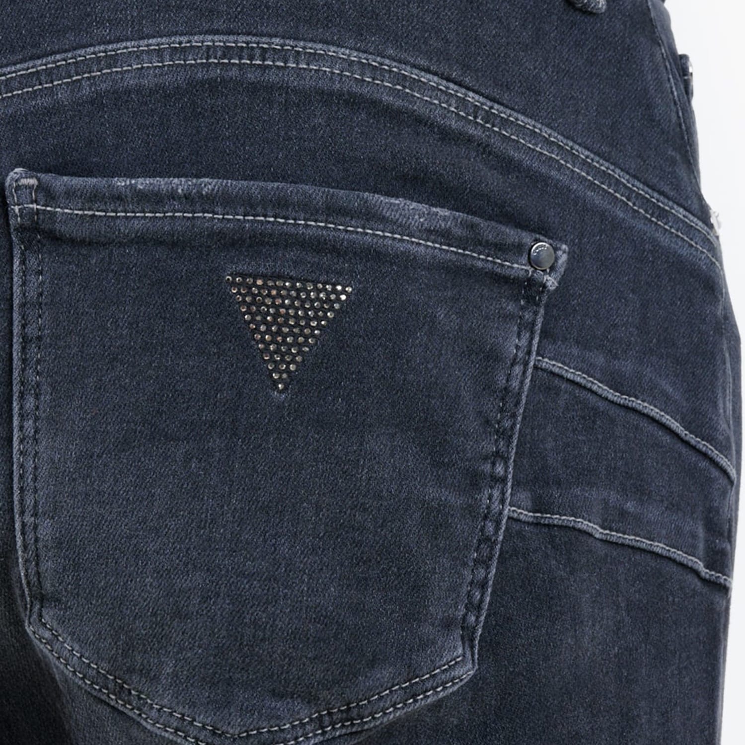 Women Trousers Shape.Power Black Cotton Guess Women Trousers Shape.Power Black Cotton Guess
