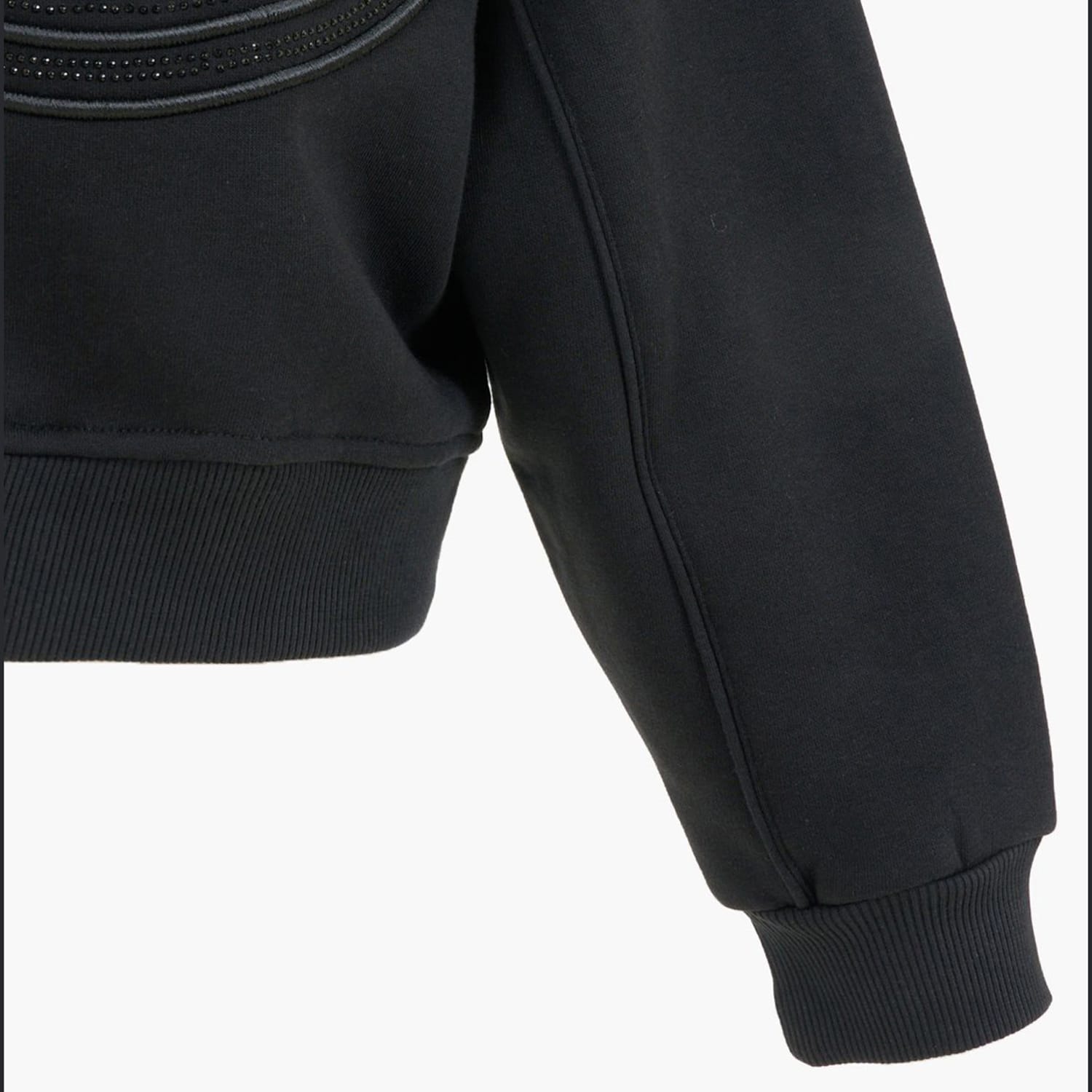 Γυνακεία Φούτερ Sweatshirt.4g Μαύρο Βαμβάκι Guess Γυνακεία Φούτερ Sweatshirt.4g Μαύρο Βαμβάκι Guess