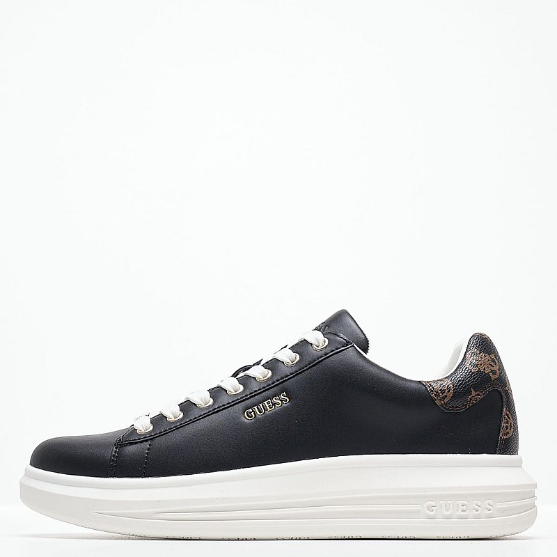 Women Casual Shoes Vibo.24W Black Leather Guess