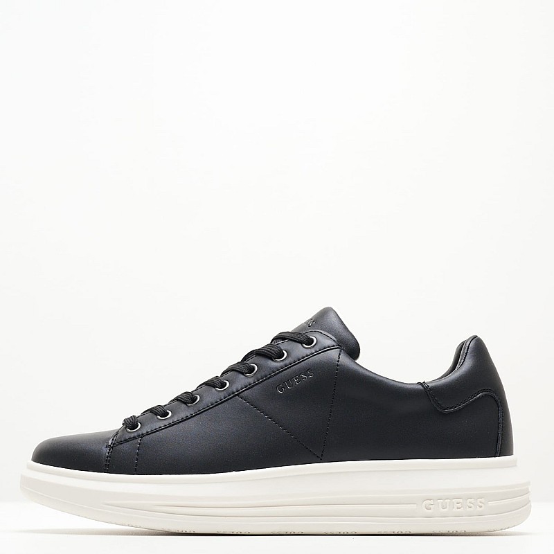 Men Casual Shoes Vibo.24 Black Leather Guess