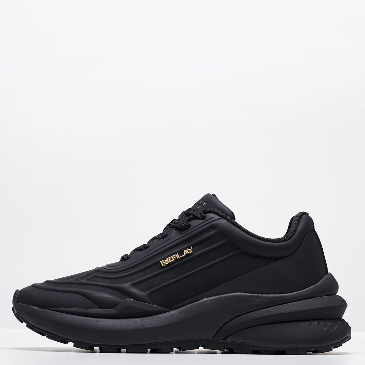 Γυναικεία Παπούτσια Casual Athena.Deep Μαύρο ECOleather Replay