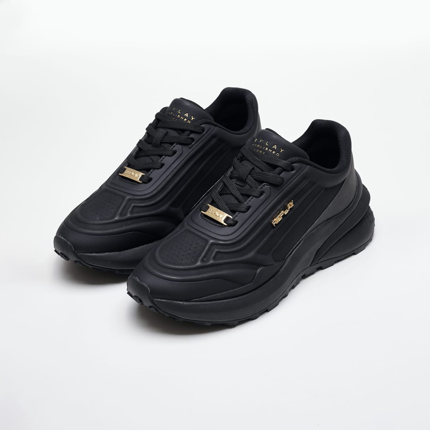 Γυναικεία Παπούτσια Casual Athena.Deep Μαύρο ECOleather Replay Γυναικεία Παπούτσια Casual Athena.Deep Μαύρο ECOleather Replay