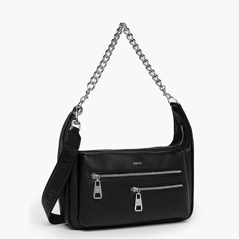 Women Bags FW3632 Black ECOleather Replay