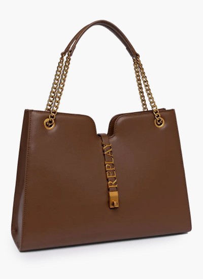 Γυναικείες Τσάντες Heritage.Shoulder Μπλε ECOleather Tommy Hilfiger