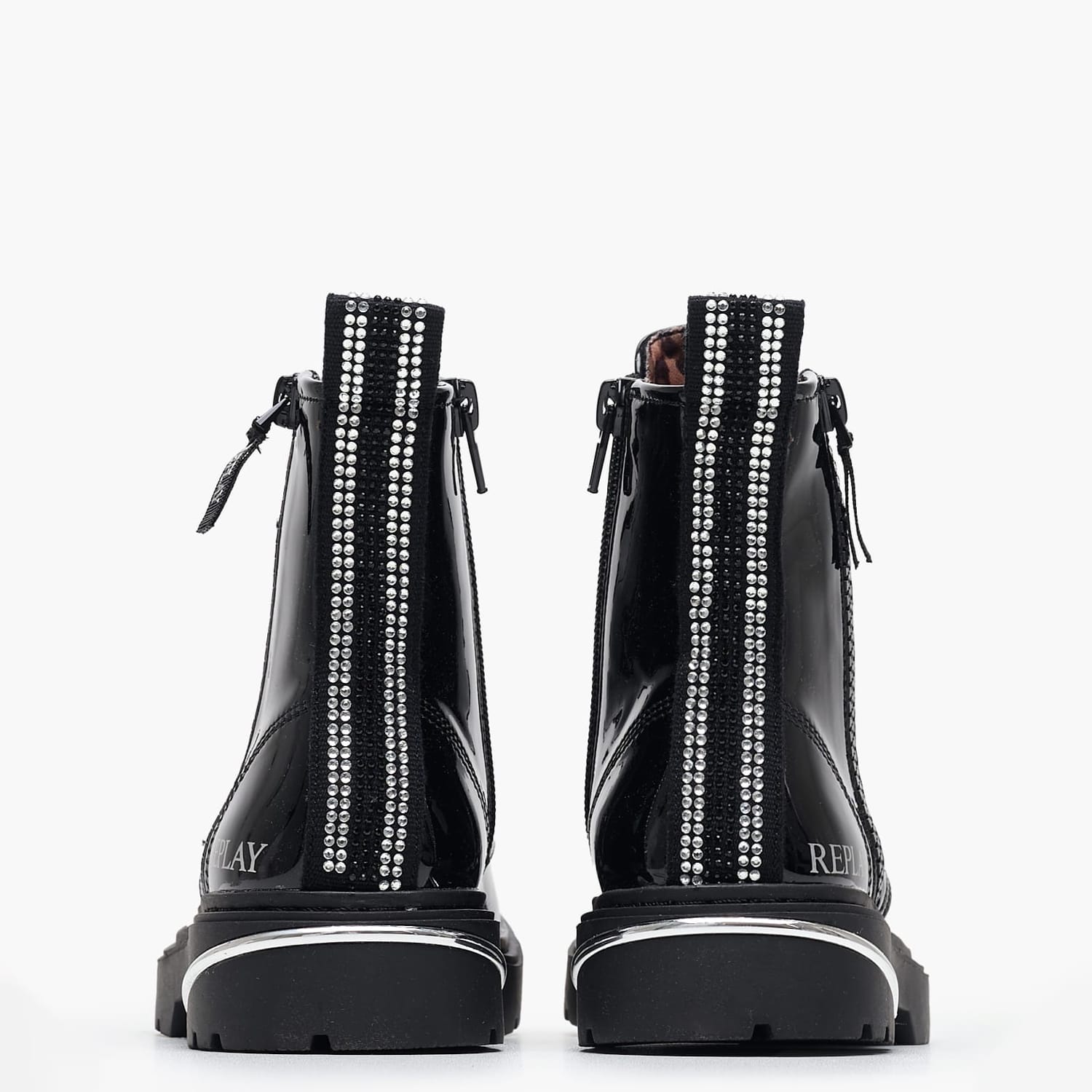 Παιδικά Μποτάκια Joplin12A Μαύρο ECOleather Replay Παιδικά Μποτάκια Joplin12A Μαύρο ECOleather Replay