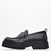 Γυναικεία Μοκασίνια Numb.Studded Μαύρο ECOleather Replay Γυναικεία Μοκασίνια Numb.Studded Μαύρο ECOleather Replay