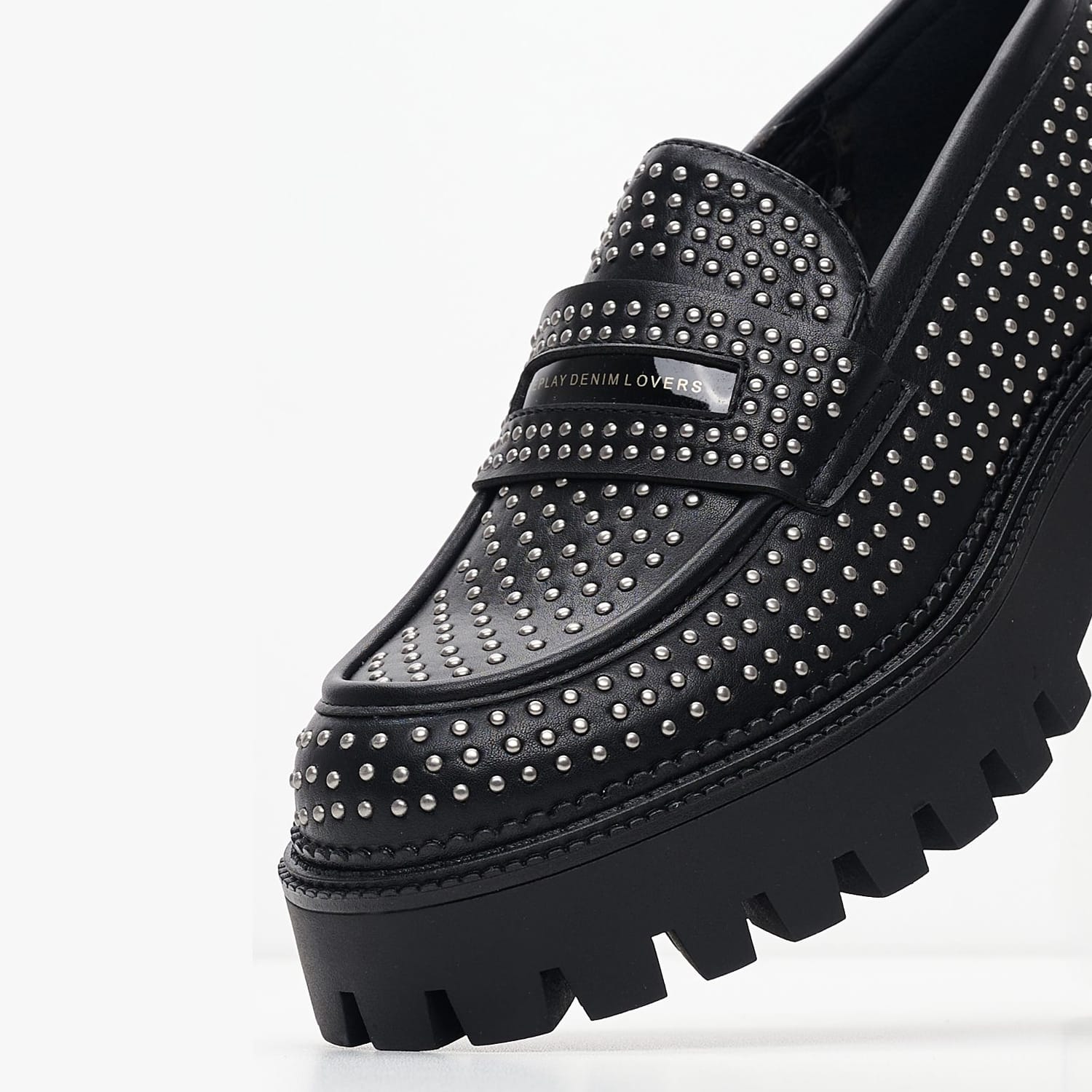 Γυναικεία Μοκασίνια Numb.Studded Μαύρο ECOleather Replay