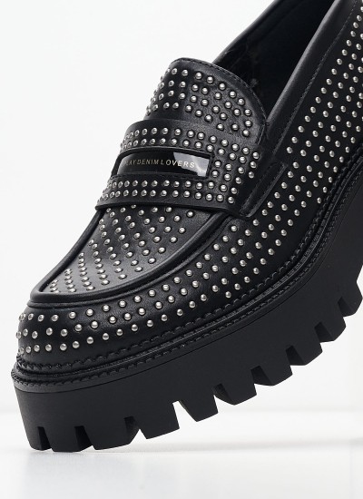 Men Flip Flops & Sandals Ulisse.Tape Black Eco-Leather Replay