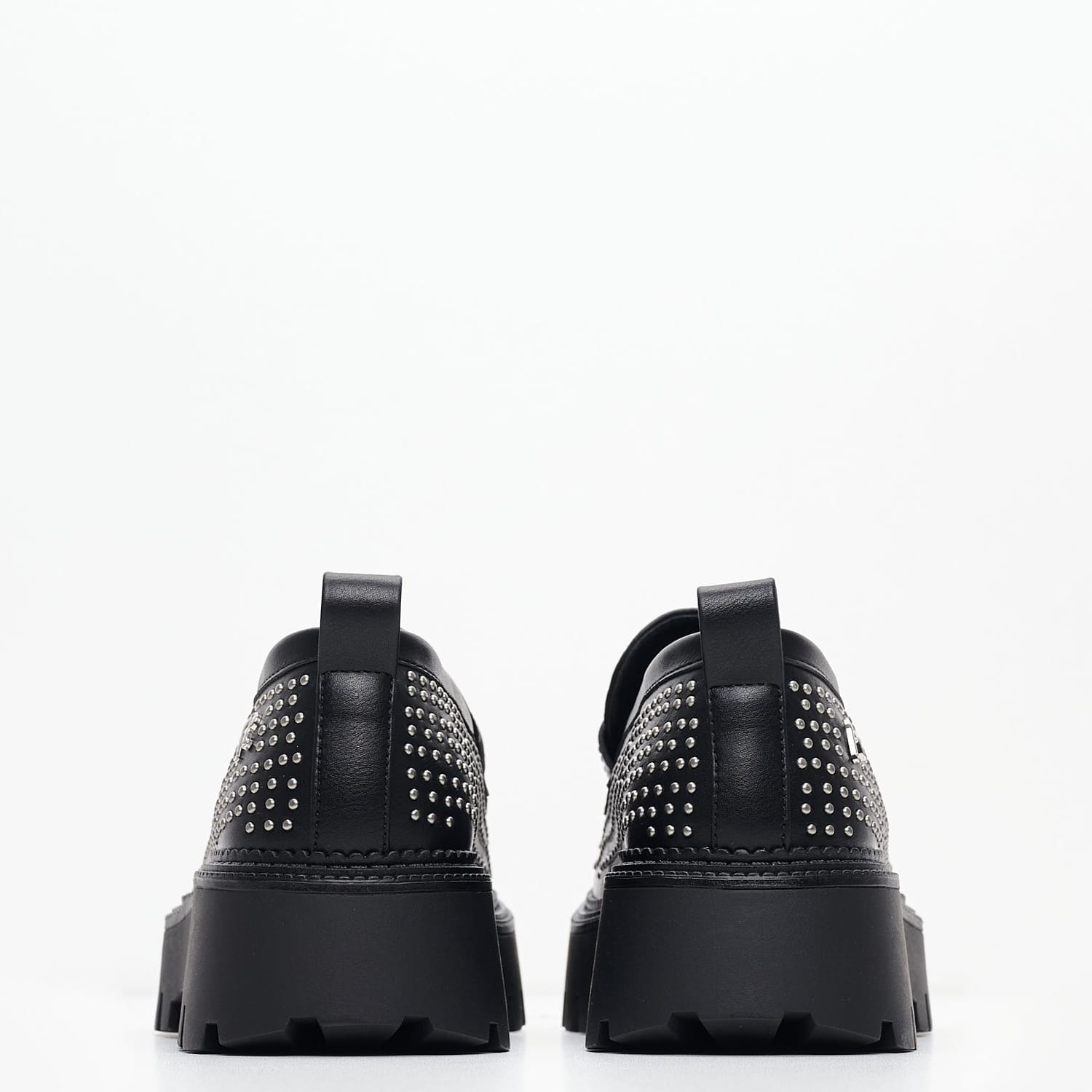 Γυναικεία Μοκασίνια Numb.Studded Μαύρο ECOleather Replay Γυναικεία Μοκασίνια Numb.Studded Μαύρο ECOleather Replay