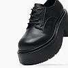 Women Moccasins 116001485 Black Leather Mortoglou Women Moccasins 116001485 Black Leather Mortoglou