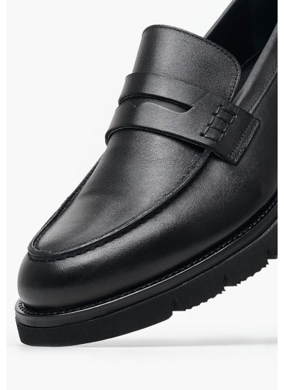 Γυναικεία Πέδιλα Block.Highheel Μαύρο Δέρμα Tommy Hilfiger