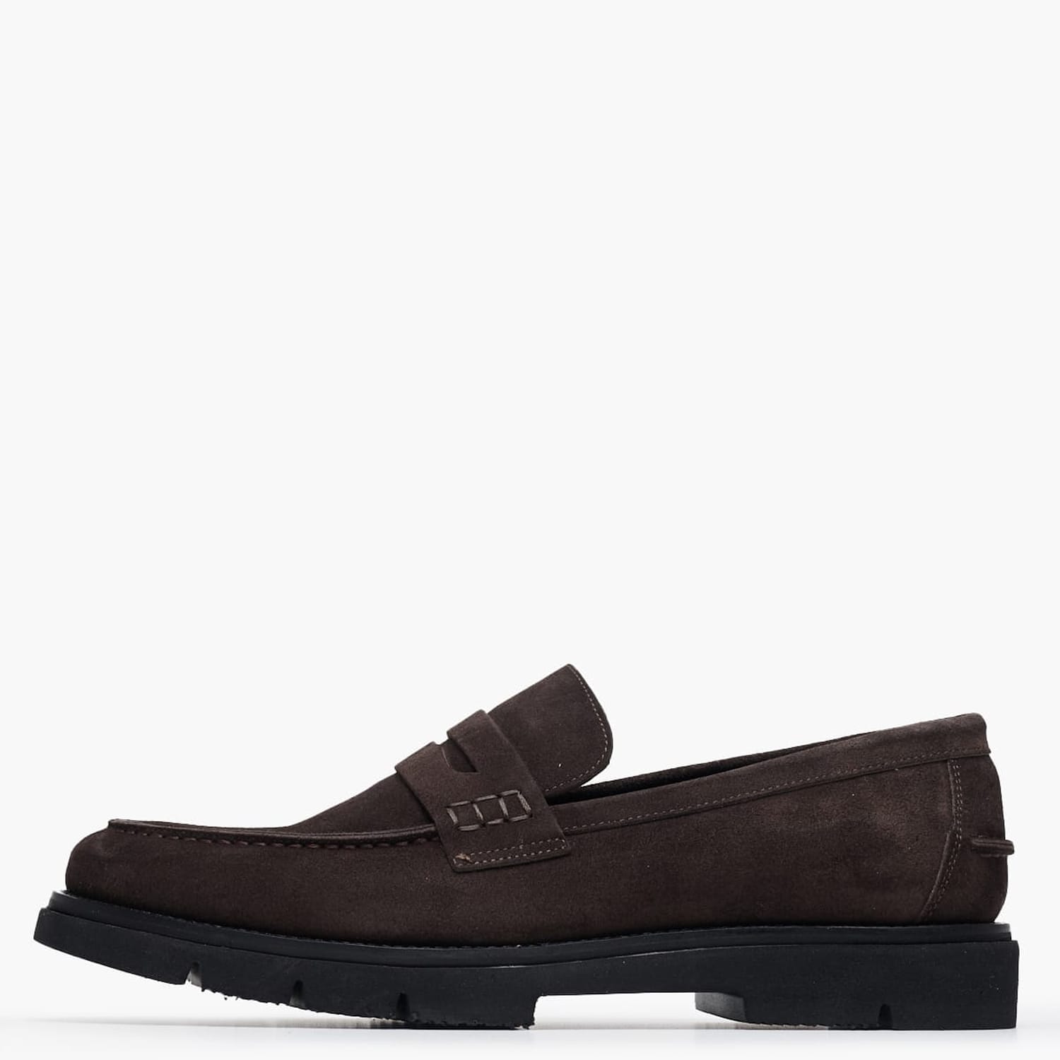 Men Moccasins 50403 Brown Buckskin Vice