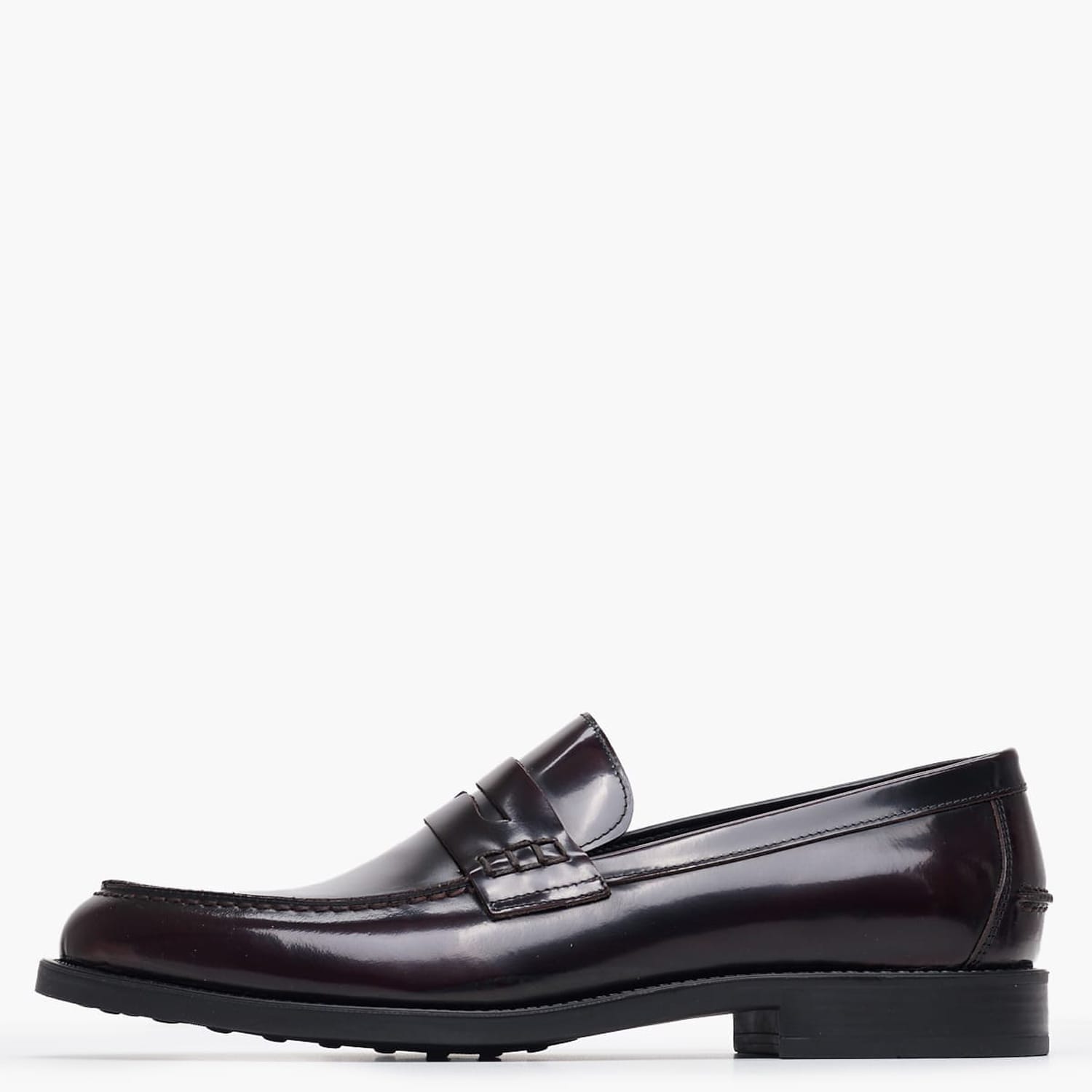 Men Moccasins 50404 Bordo Leather Vice