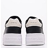 Γυναικεία Παπούτσια Casual Bold.Flat.Low Μαύρο Δέρμα Calvin Klein Casual - Sneakers Calvin Klein Bold.Flat.Low-Black