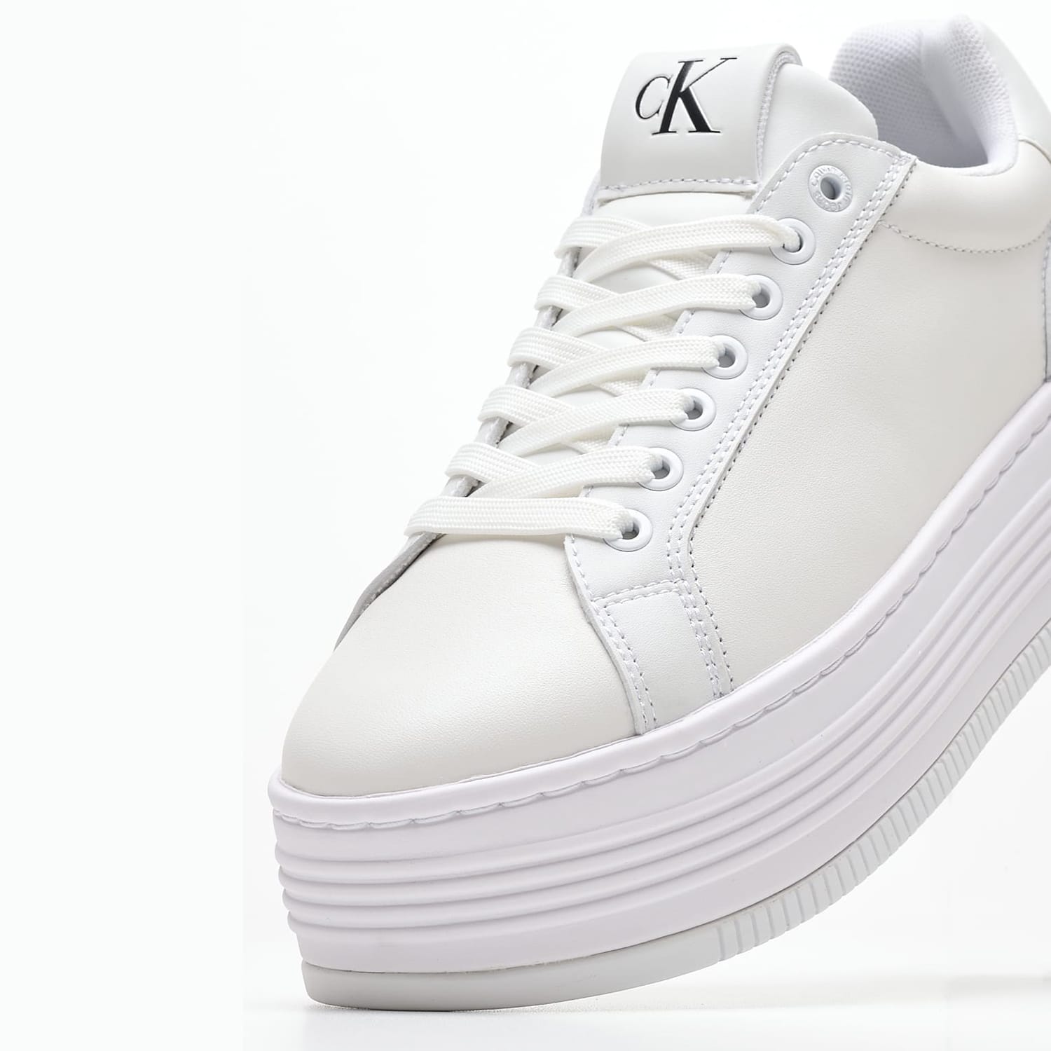 Γυναικεία Παπούτσια Casual Bold.Mg Άσπρο Δέρμα Calvin Klein