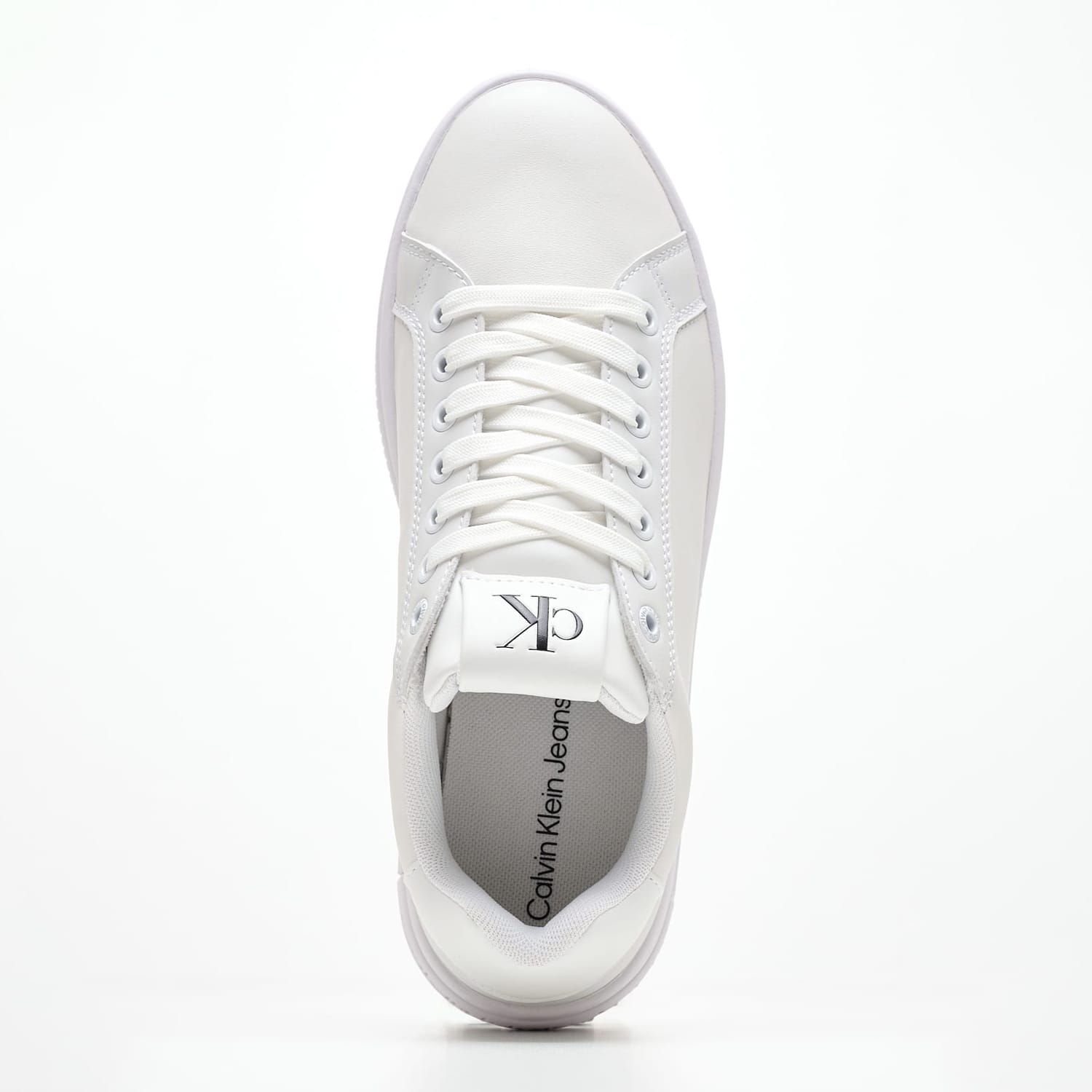 Γυναικεία Παπούτσια Casual Bold.Mg Άσπρο Δέρμα Calvin Klein Γυναικεία Παπούτσια Casual Bold.Mg Άσπρο Δέρμα Calvin Klein