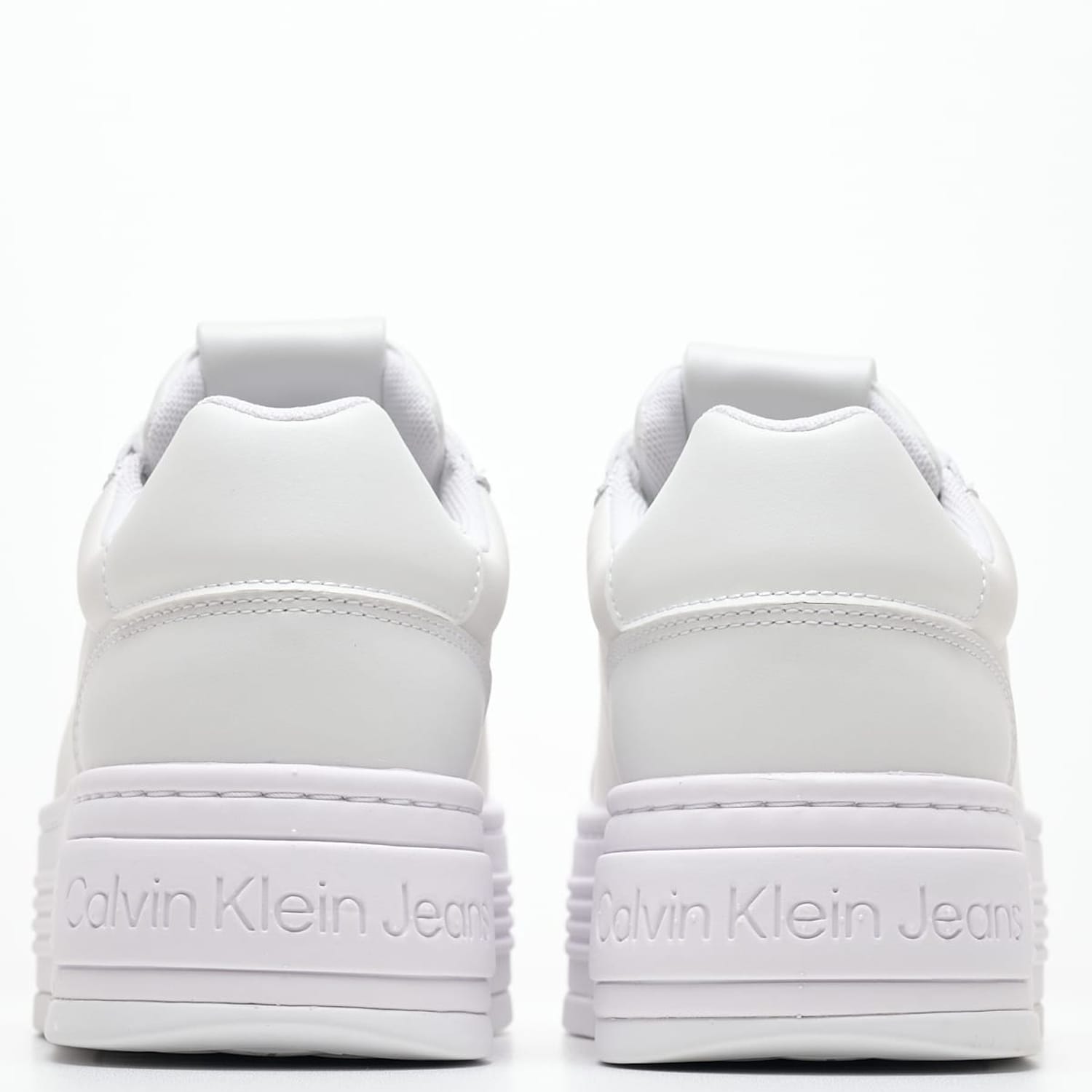 Γυναικεία Παπούτσια Casual Bold.Mg Άσπρο Δέρμα Calvin Klein Γυναικεία Παπούτσια Casual Bold.Mg Άσπρο Δέρμα Calvin Klein