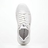 Γυναικεία Παπούτσια Casual Chunky.Cupsole.Ml Άσπρο Δέρμα Calvin Klein Γυναικεία Παπούτσια Casual Chunky.Cupsole.Ml Άσπρο Δέρμα Calvin Klein