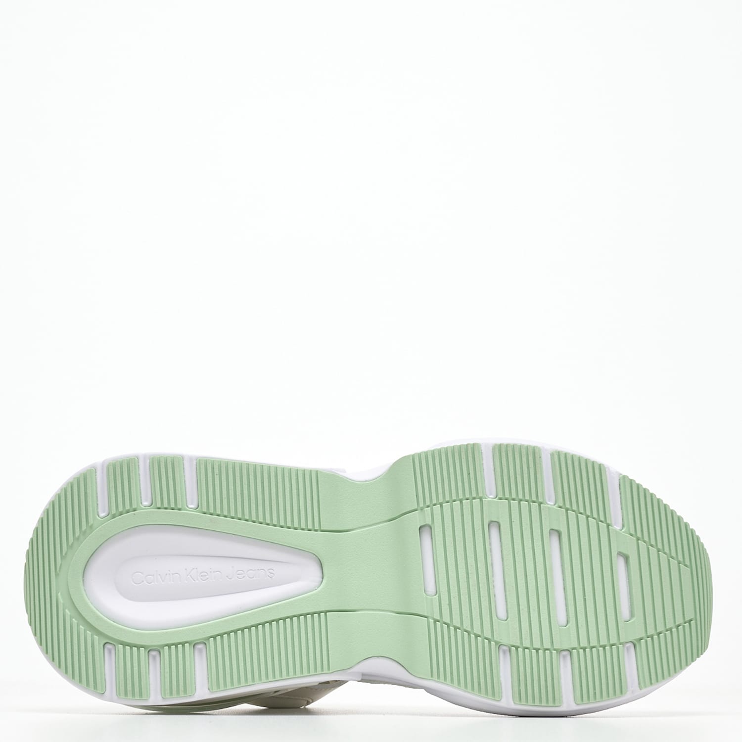 Γυναικεία Παπούτσια Casual Chunky.Sock Άσπρο Ύφασμα Calvin Klein Γυναικεία Παπούτσια Casual Chunky.Sock Άσπρο Ύφασμα Calvin Klein