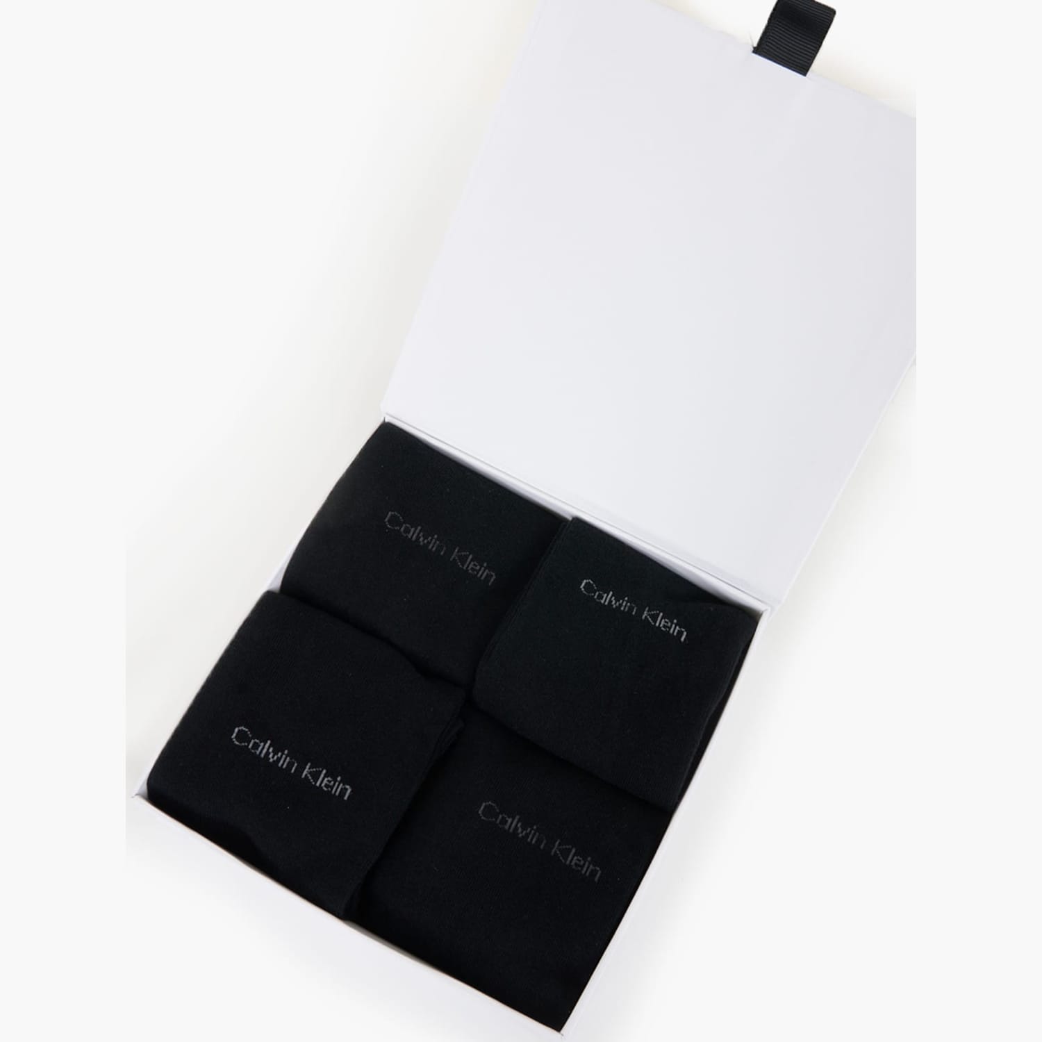Ανδρικές Κάλτσες Ck.4Giftbox Μαύρο Βαμβάκι Calvin Klein