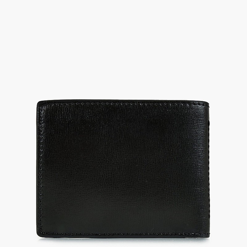 Ανδρικά Πορτοφόλια Clean.Esntl Μαύρο Δέρμα Calvin Klein